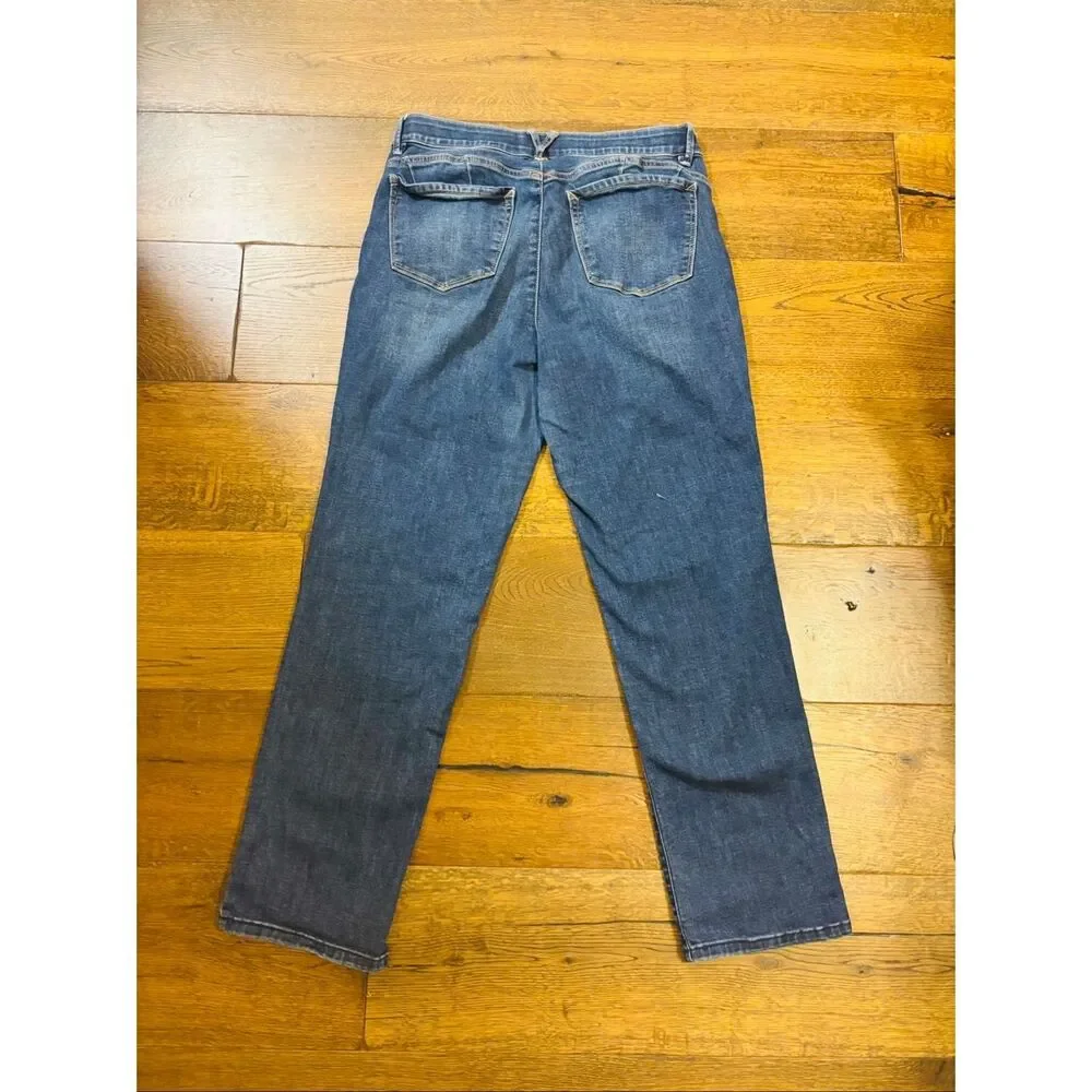 Democracy denim jeans straight leg 12 absolution - Picture 2 of 6